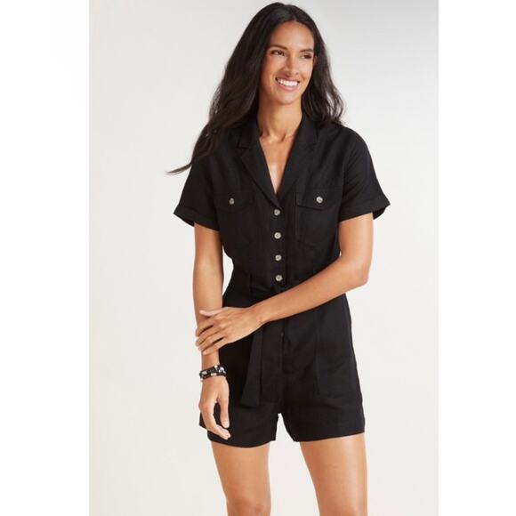Rails Georgie Black Romper size Medium - Picture 6 of 15